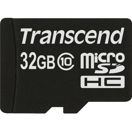 TRANSCEND INFORMATION Transcend 32Gb Micro Sdhc Class 10 (No Jewel Box & Adapter) TS32GUSDC10